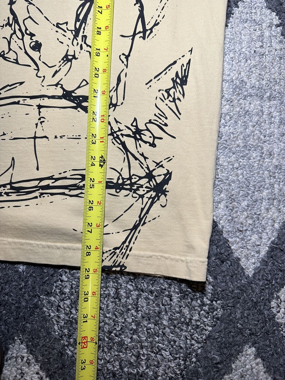 Pleasures × Travis Scott Pleasures x Don Toliver Scribble tee Size US L / EU 52-54 / 3 - 5 Thumbnail