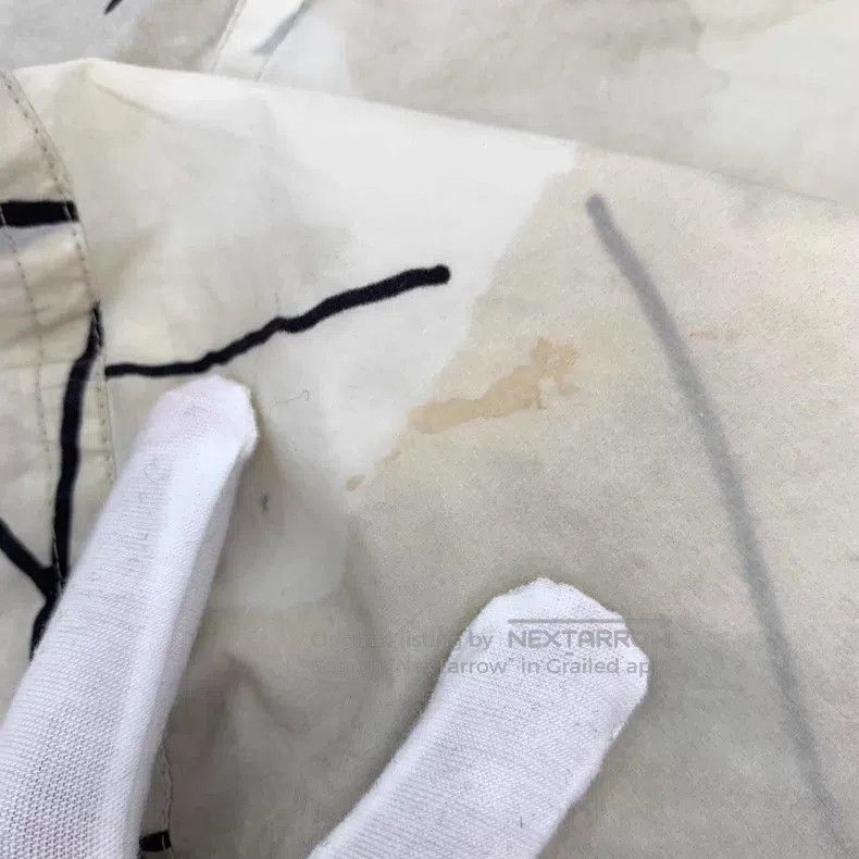 Hermes Hermes Beige Line Design Printed Cotton Hooded Zipper Long Size US M / EU 48-50 / 2 - 9 Thumbnail