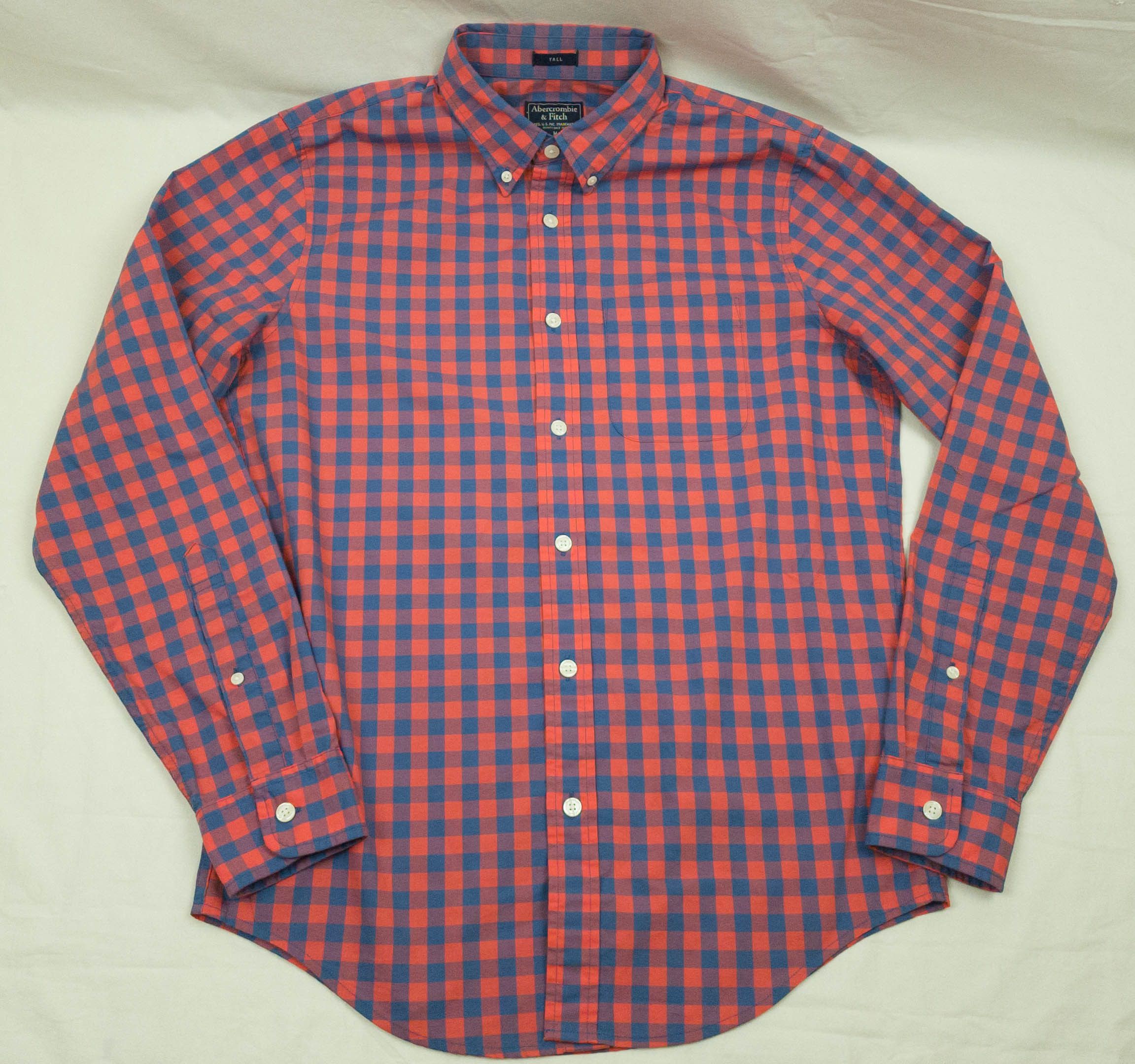 Abercrombie & Fitch Abercrombie & Fitch SHIRT LONG SLEEVE COTTON SIZE M Size US M / EU 48-50 / 2 - 2 Thumbnail