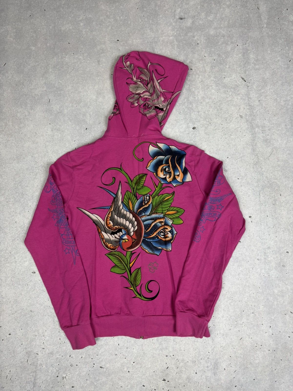 If Six Was Nine If Six Was Nine Avant Garde Ed Hardy Style Zip Hoodie Size L / US 10 / IT 46 - 3 Thumbnail