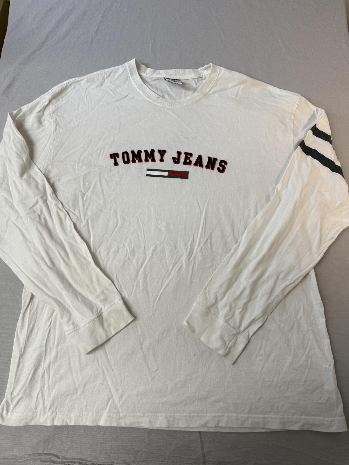 Designer VTG Tommy Jeans Long Sleeve T-shirt Tommy Hilfiger XXL Size US XXL / EU 58 / 5 - 1 Thumbnail