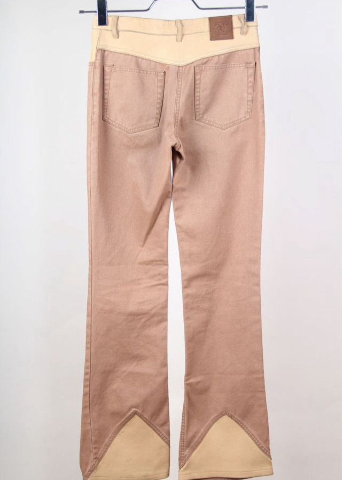 Chanel Chanel Fall 2001 Denim and Leather Jeans Size 25" / US 0 / IT 36 - 2 Thumbnail