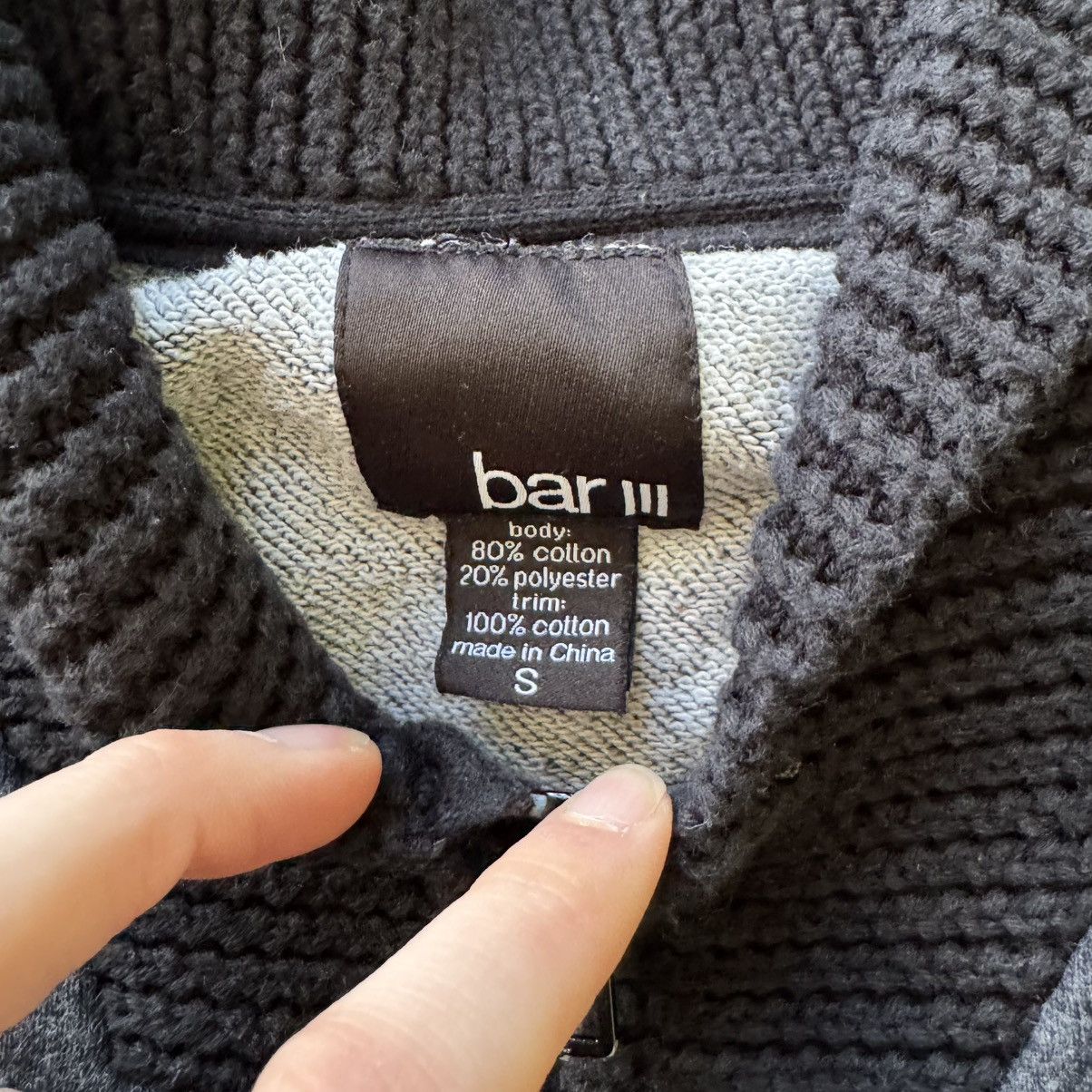 Bar III Bar III Collared Knit Zip Up Jacket Size US S / EU 44-46 / 1 - 6 Thumbnail