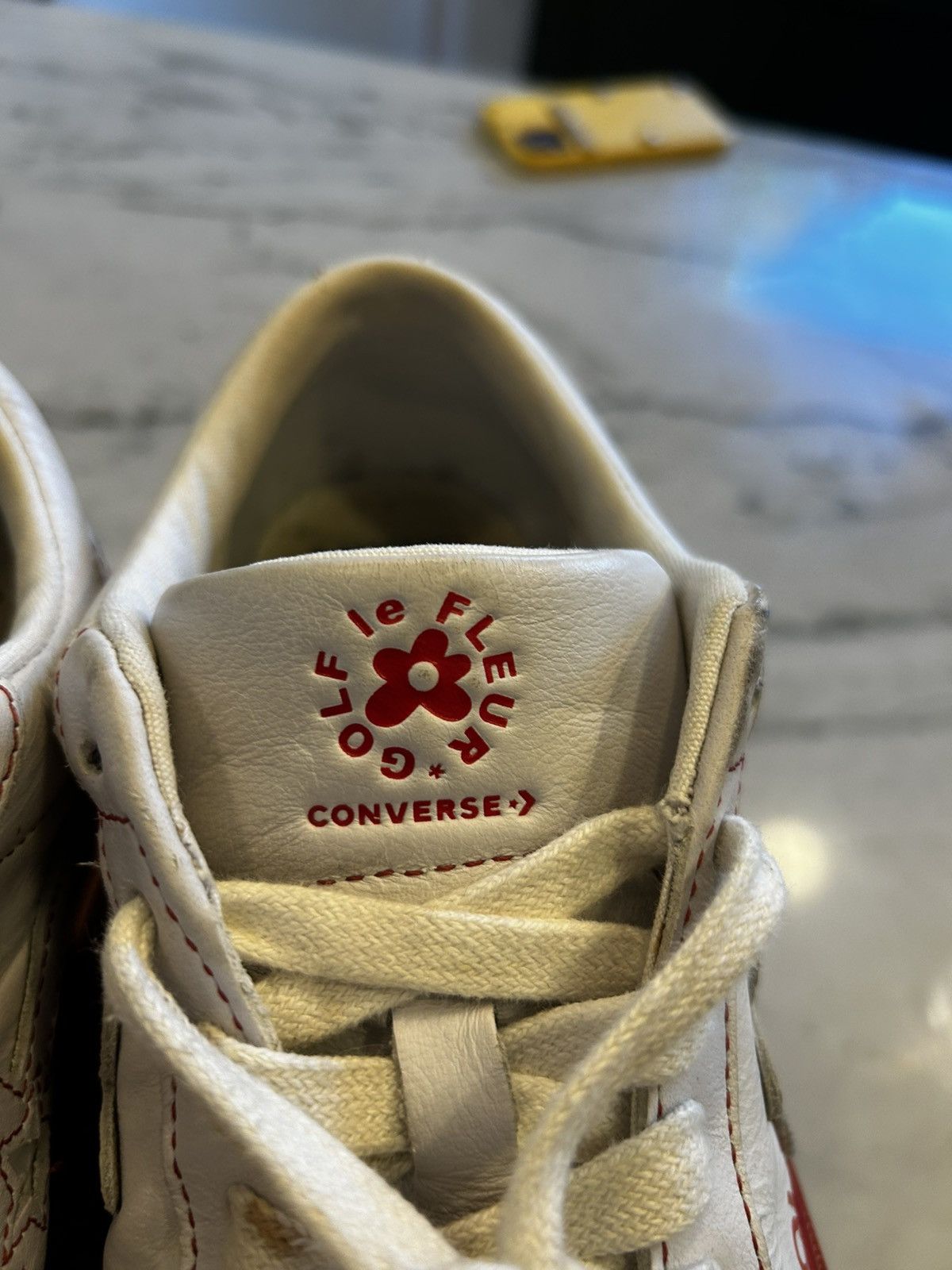 Converse × Golf Wang × Golf le Fleur Converse x Golf Le Fleur* White and Red Size US 8 / EU 41 - 4 Thumbnail
