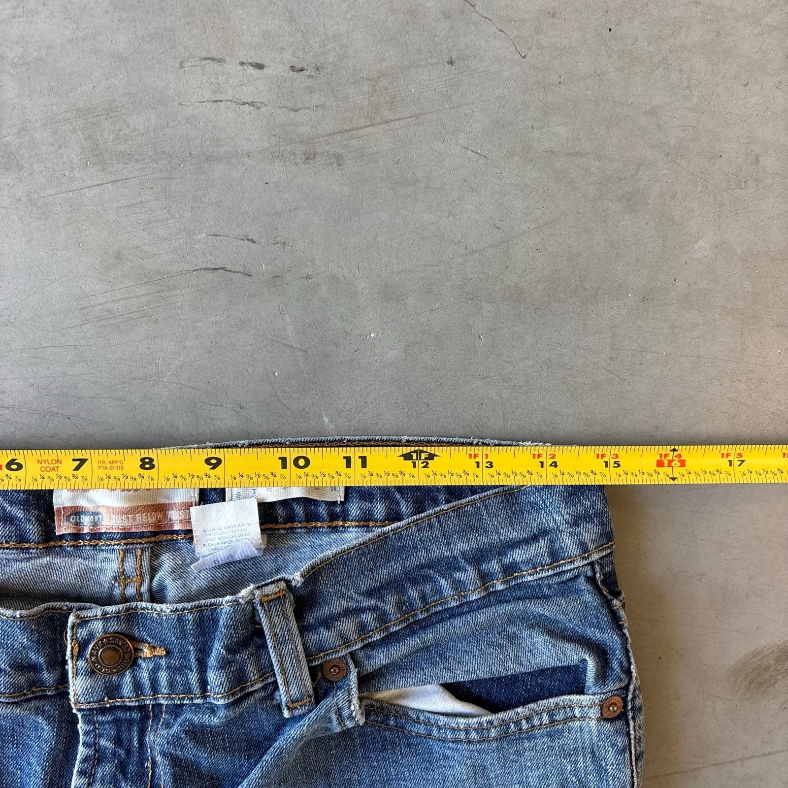 Vintage y2k faded washed bootcut distressed jeans Size US 30 / EU 46 - 2 Thumbnail