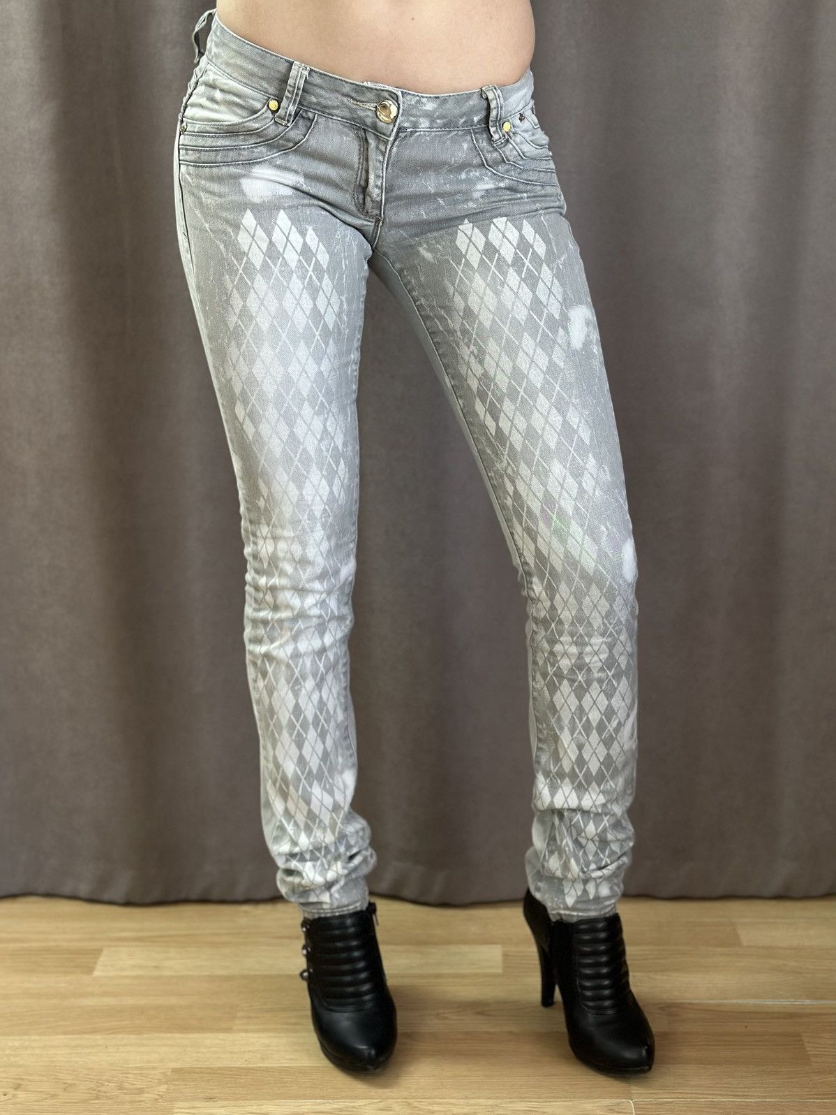 14th Addiction Vintage Denim Flared Pants Miss Sixty Denim Diesel Style Size 28" / US 6 / IT 42 - 13 Thumbnail