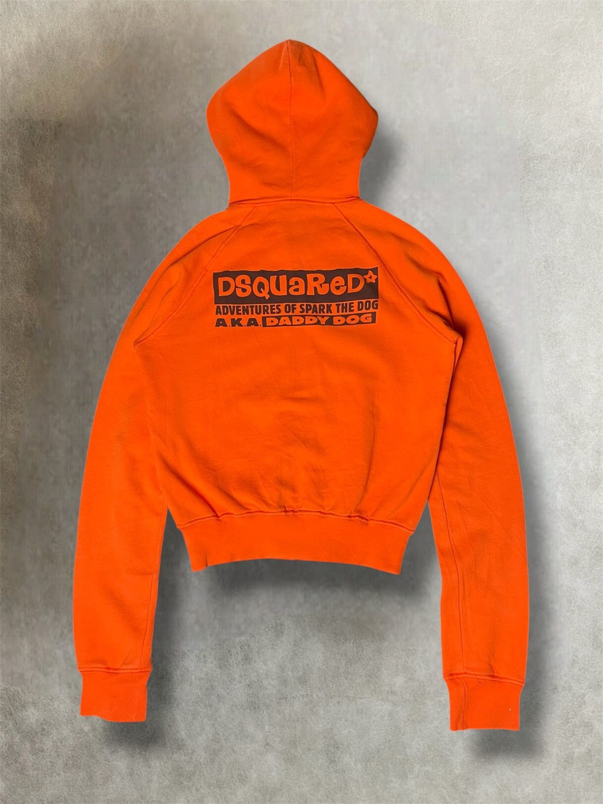 Dsquared2 FW2007 Dsquared2 “Daddy Dog” cropped 2-way zip hoodie Size US M / EU 48-50 / 2 - 7 Thumbnail