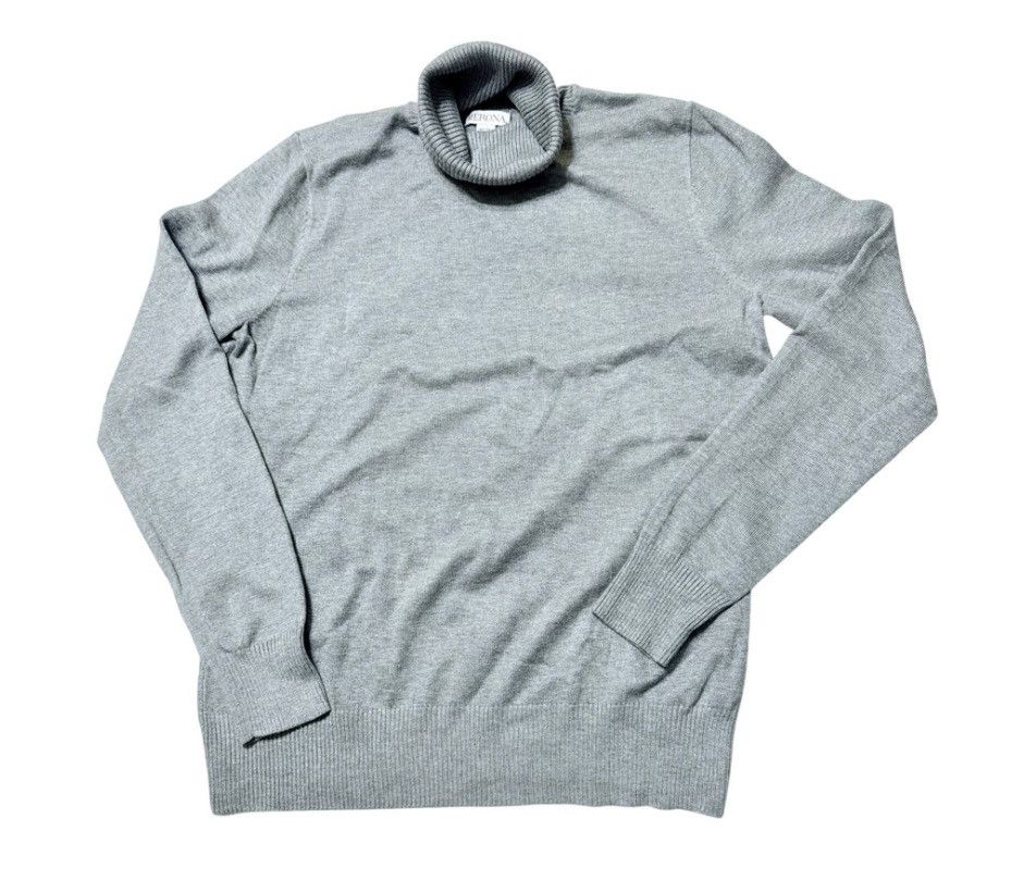 Merona Merona Gray Ribbed Turtleneck Sweater – Size XL Size XL / US 12-14 / IT 48-50 - 1 Thumbnail