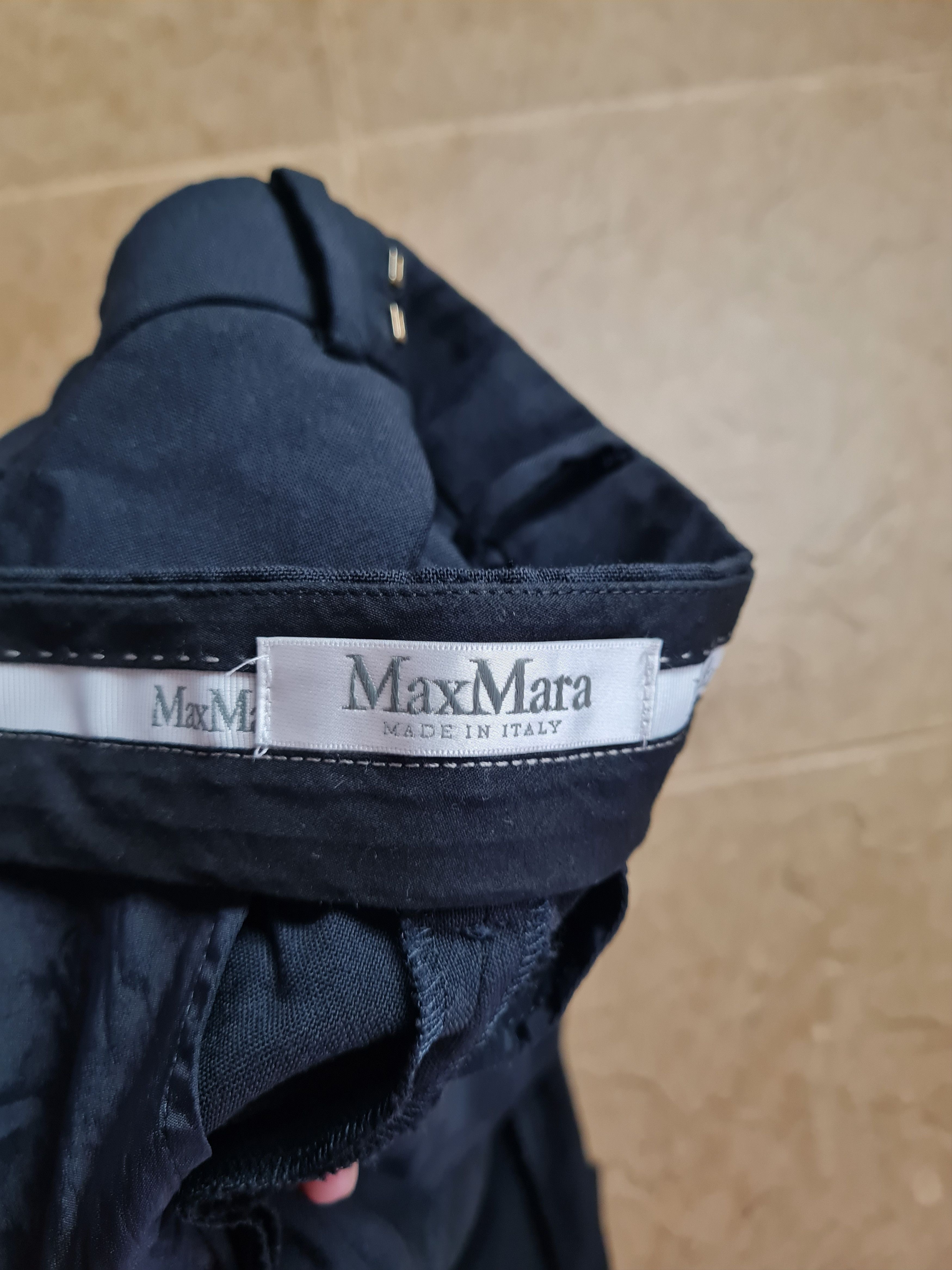 Max Mara Vintage rare Wool Lana pants MaxMara Trousers Womens Size 25" / US 0 / IT 36 - 4 Thumbnail