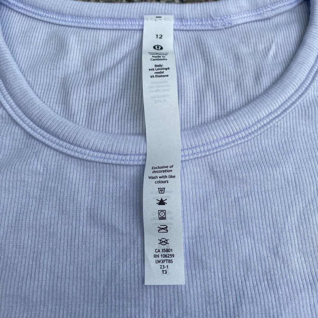 Lululemon Lululemon short sleeve top NEW! Size L / US 10 / IT 46 - 5 Thumbnail