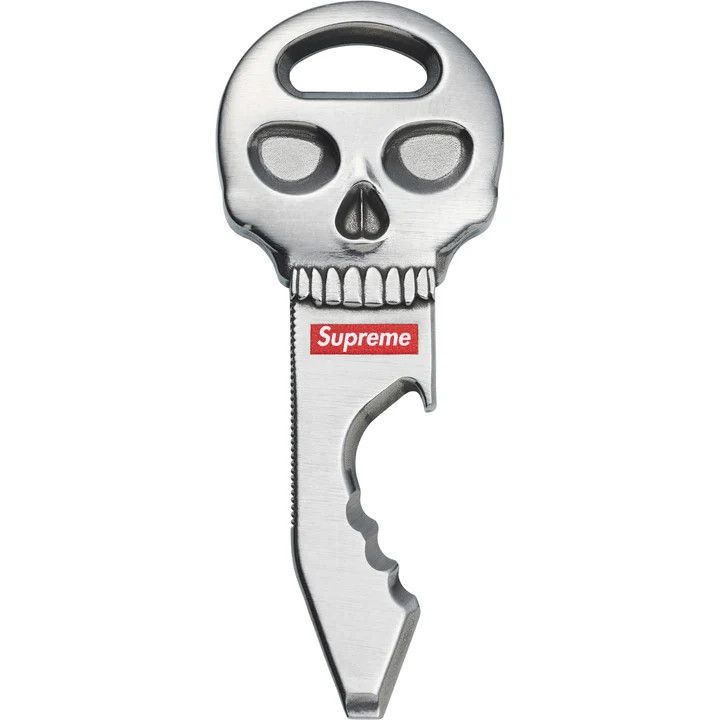 Supreme Supreme x Nite Ize Skull Key Tool Stainless Steel