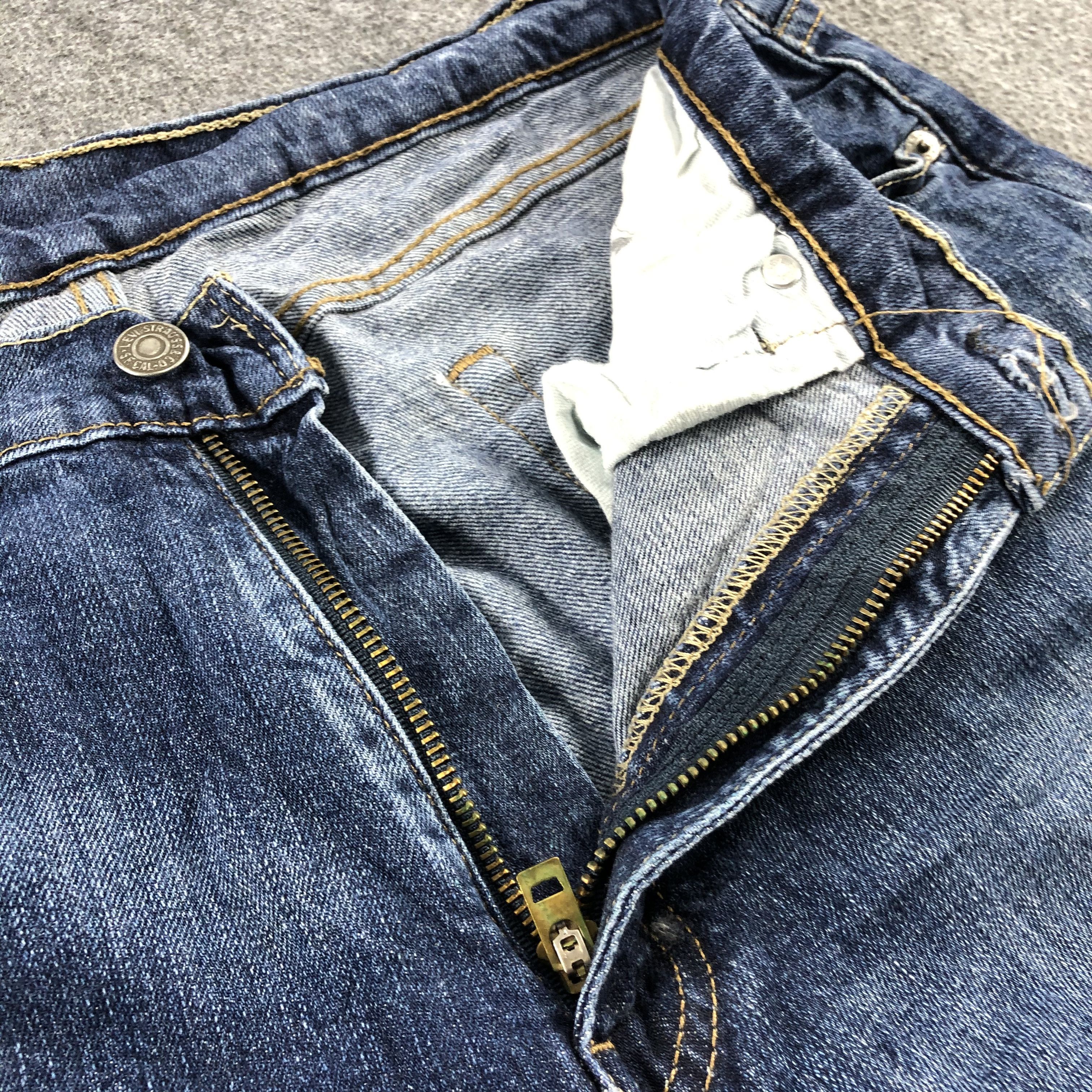 Levi's Vintage Blue Wash Levis 505 Jeans-J2287 Size US 34 / EU 50 - 8 Thumbnail
