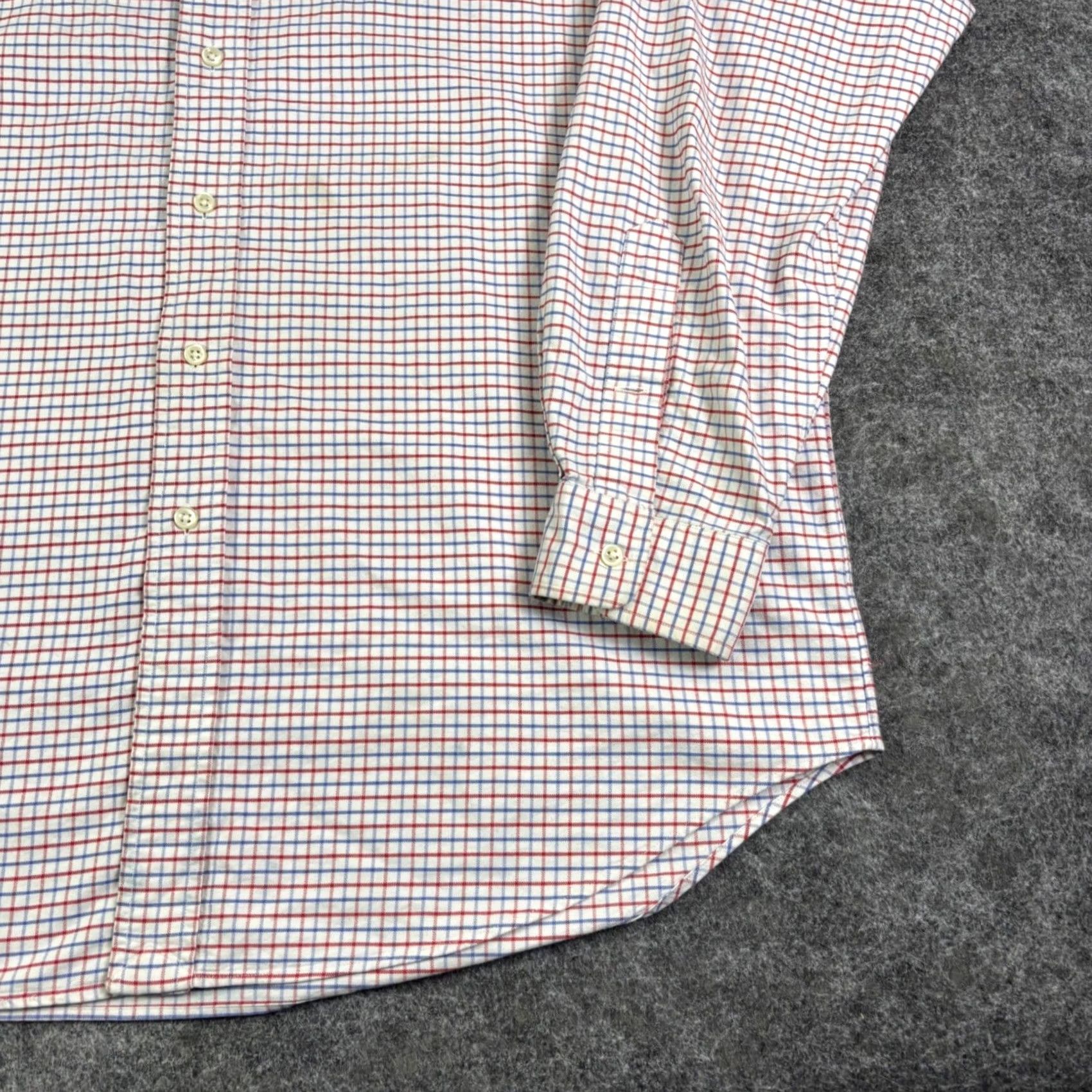 Polo Ralph Lauren Polo Ralph Lauren Blake Shirt Mens L Multicolor Tattersall Check Cotton L/S Button-Up Shirt Size US L / EU 52-54 / 3 - 6 Thumbnail