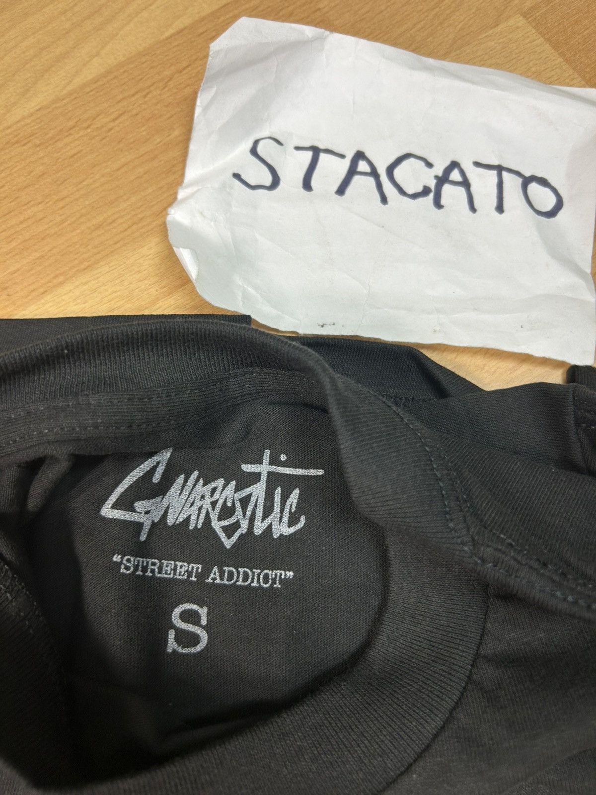 Gnarcotic × Japanese Brand Gnarcotic Lil Gnar Naruto Kakashi Tee Black/Red Size US S / EU 44-46 / 1 - 4 Thumbnail