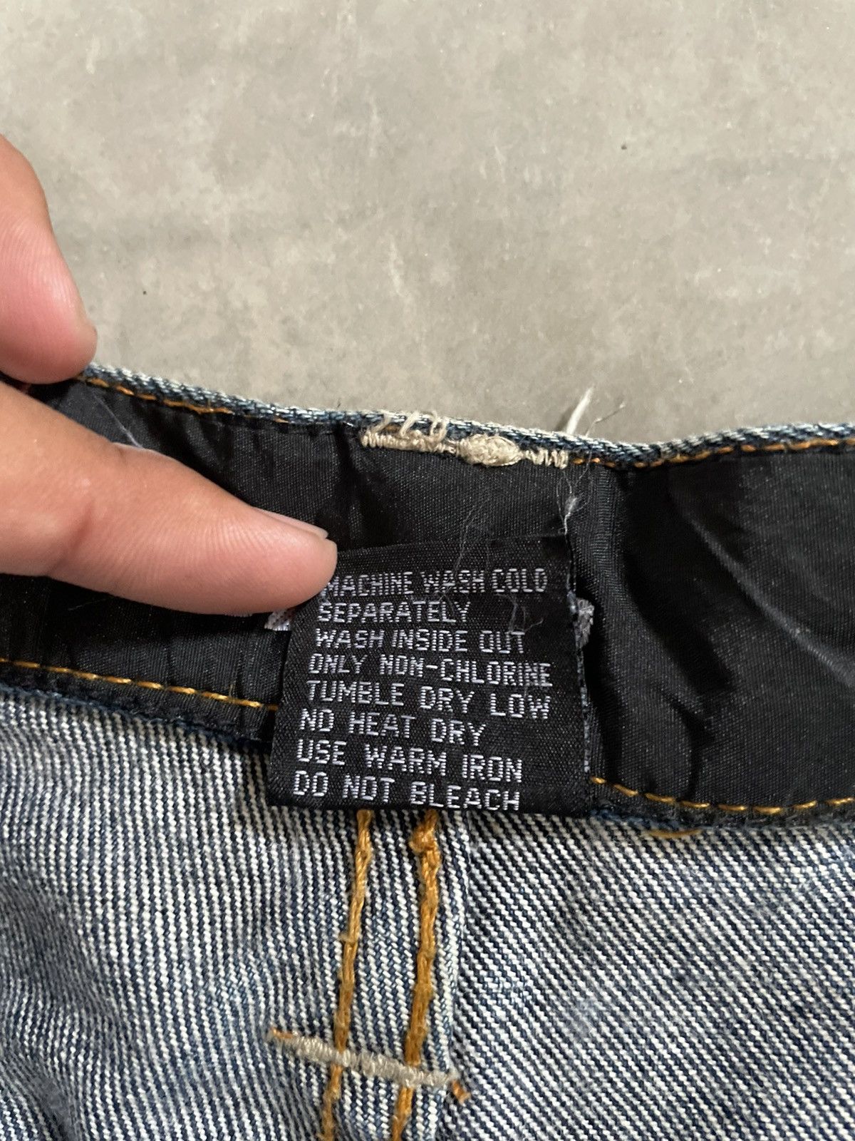 Other Vintage Y2k Johnny Blaze Baggy Cargo Carpenter Jeans Pant Size US 39 - 9 Thumbnail
