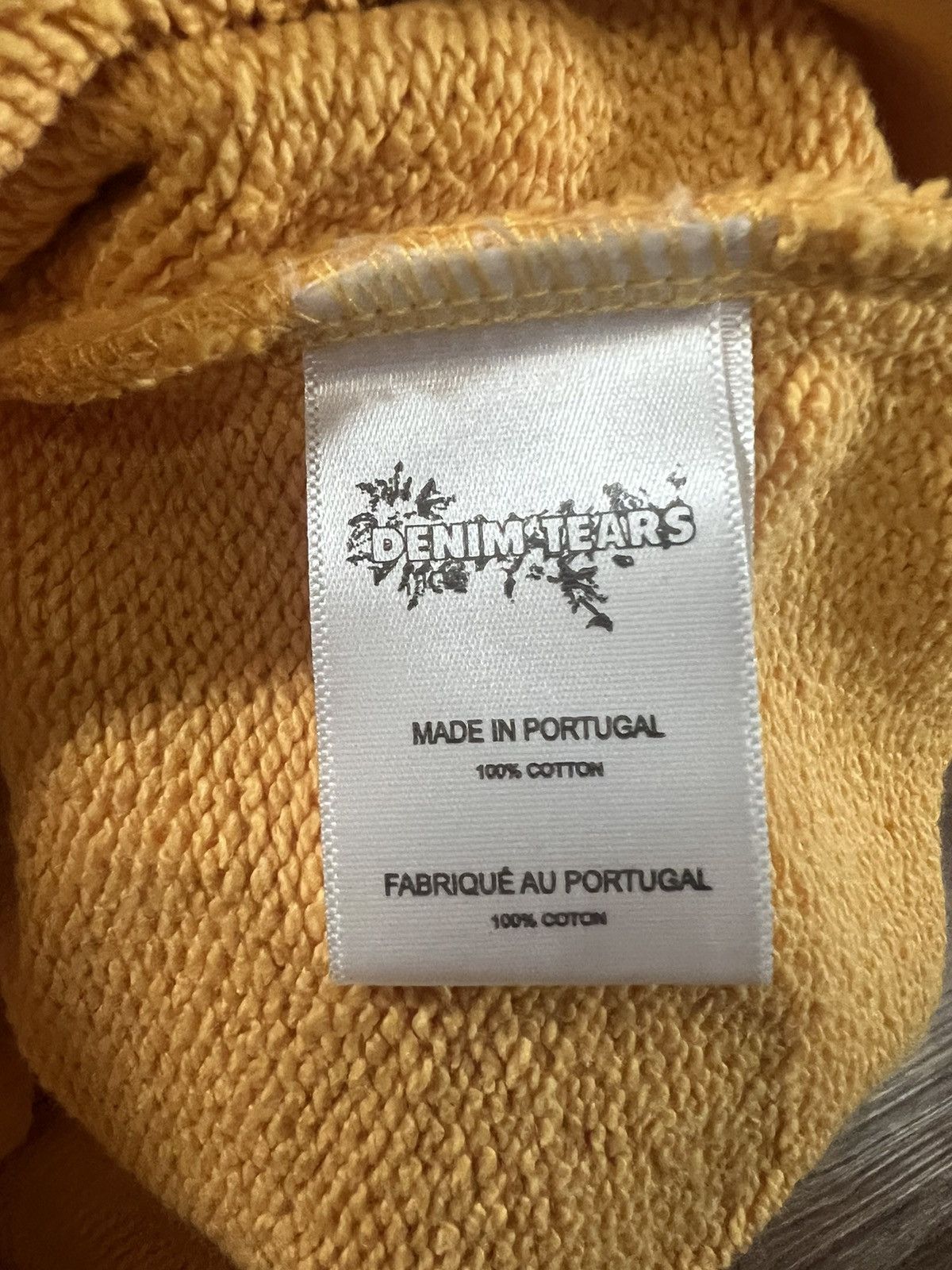 Cactus Plant Flea Market × DENIM TEARS Cactus Tears Wreath Hoodie Yellow Size US XXL / EU 58 / 5 - 4 Thumbnail