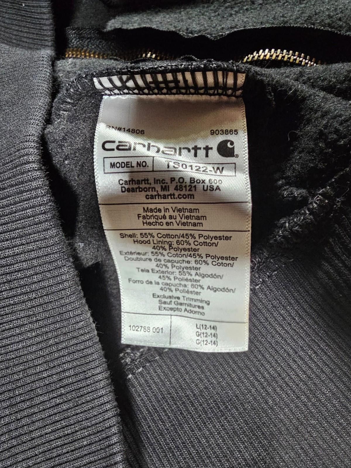 Carhartt carhartt fullzip hoodie L 12-14 Malcolm Look to the Blue Size US L / EU 52-54 / 3 - 11 Thumbnail