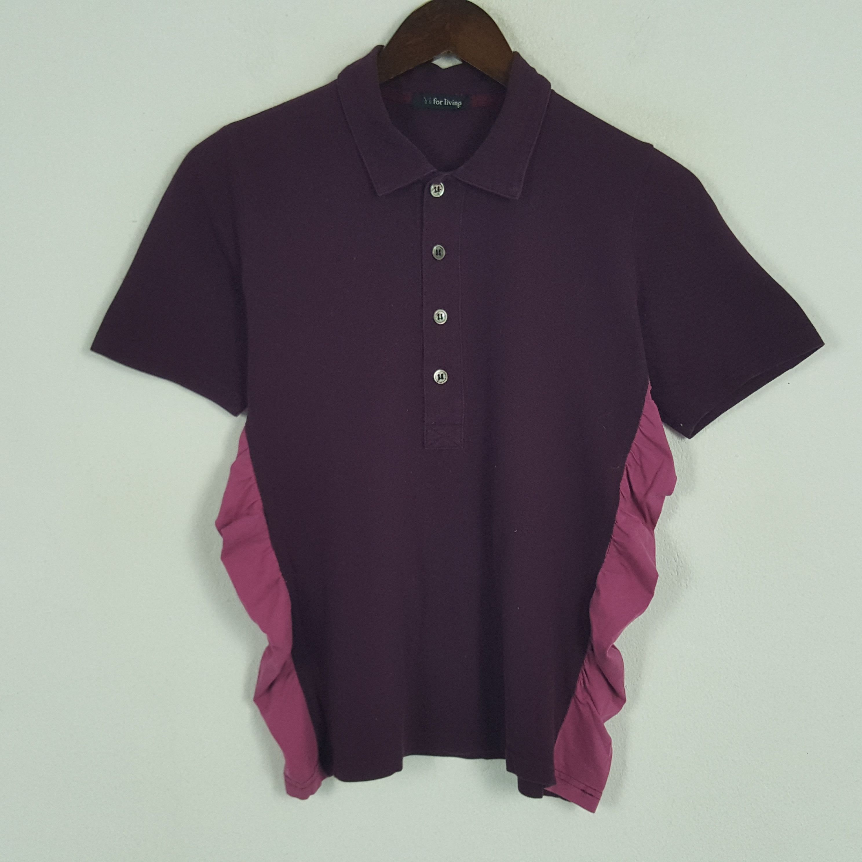 Japanese Brand × Vintage × Yohji Yamamoto Vintage Y's For Living by Yohji Yamamoto Japan Polos Size S / US 4 / IT 40 - 1 Thumbnail