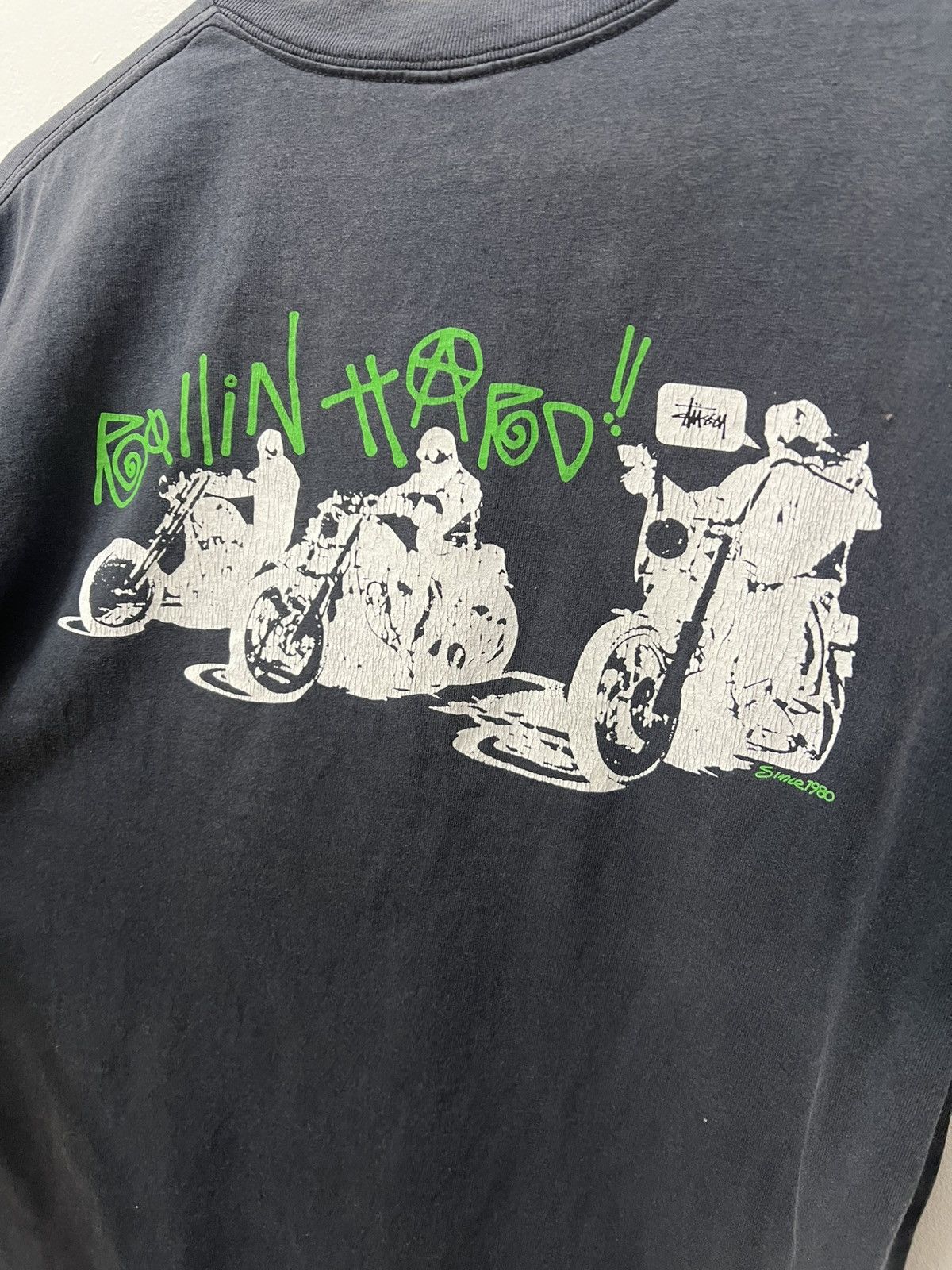 Stussy × Vintage Stussy Rollin Hard 90s Size US M / EU 48-50 / 2 - 2 Thumbnail