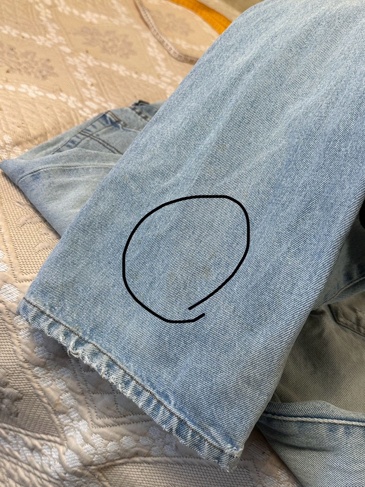 Diesel 🔥 90s Vintage Diesel Distressed Pocket Denim Jeans Y2K Pants Size US 31 - 9 Thumbnail