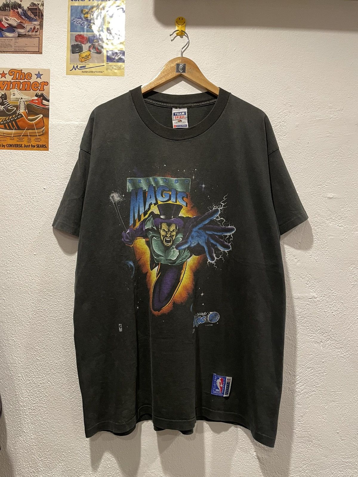 NBA Vintage 90s Salem Sportswear Orlando Magic T-Shirt Size US XL / EU 56 / 4 - 1 Thumbnail