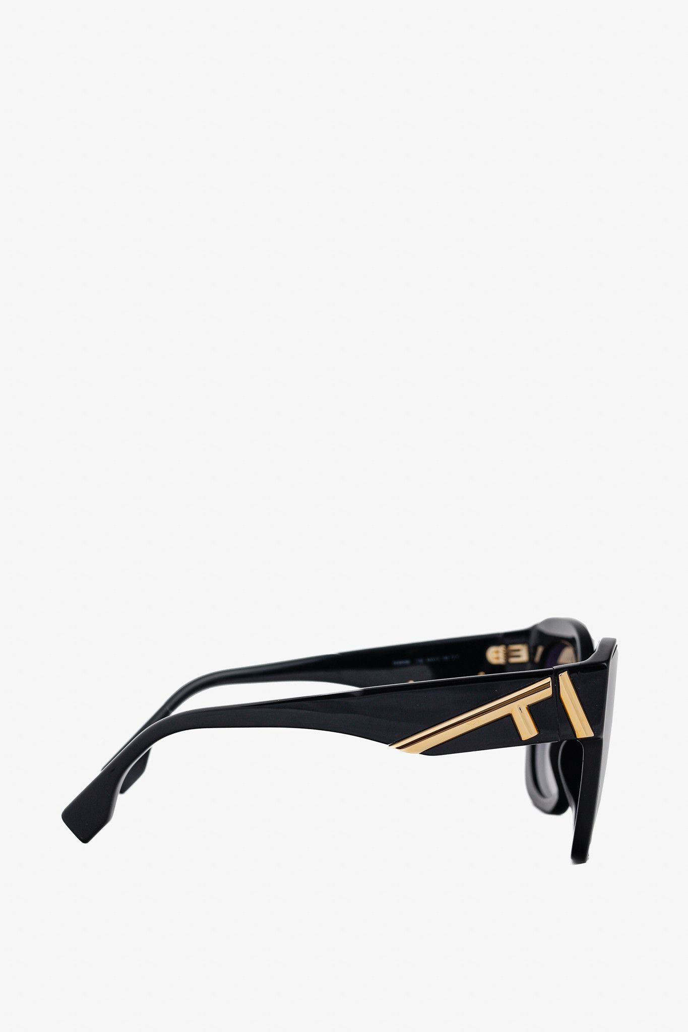 Fendi Fendi FE40098I First F-Motif Oversized Acetate Sunglasses Size ONE SIZE - 3 Thumbnail