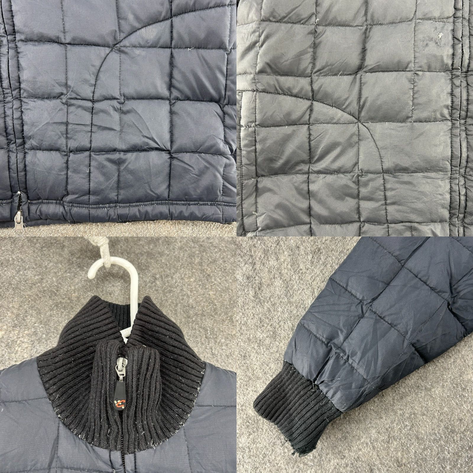 Chase Authentics VINTAGE Chase Authentics Jacket Mens M Black Puffer Goose Down Nascar Racing 90s Size US M / EU 48-50 / 2 - 10 Thumbnail