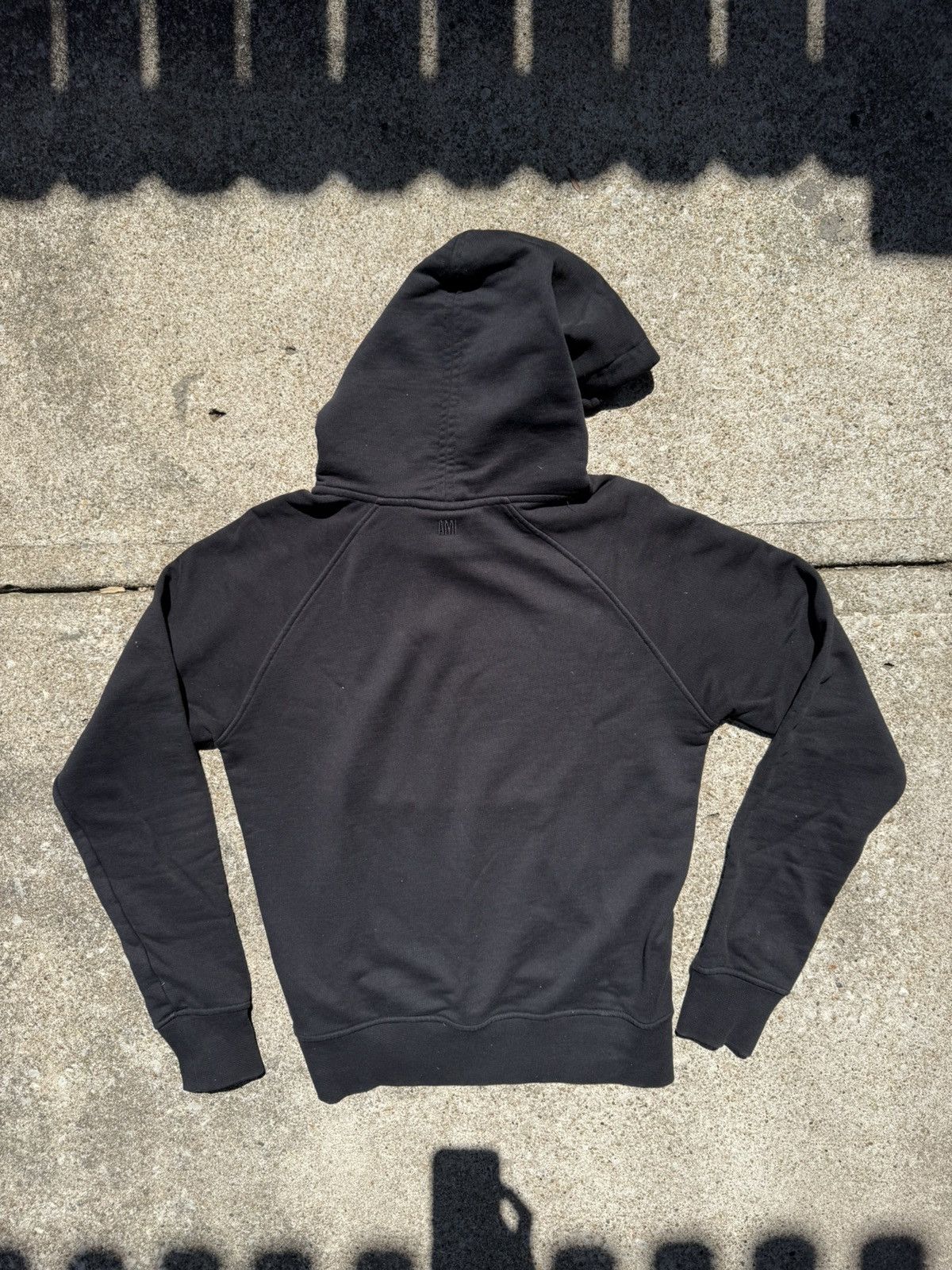 AMI AMI Paris Ami De Coeur Cotton Black Hoodie Size US S / EU 44-46 / 1 - 4 Thumbnail