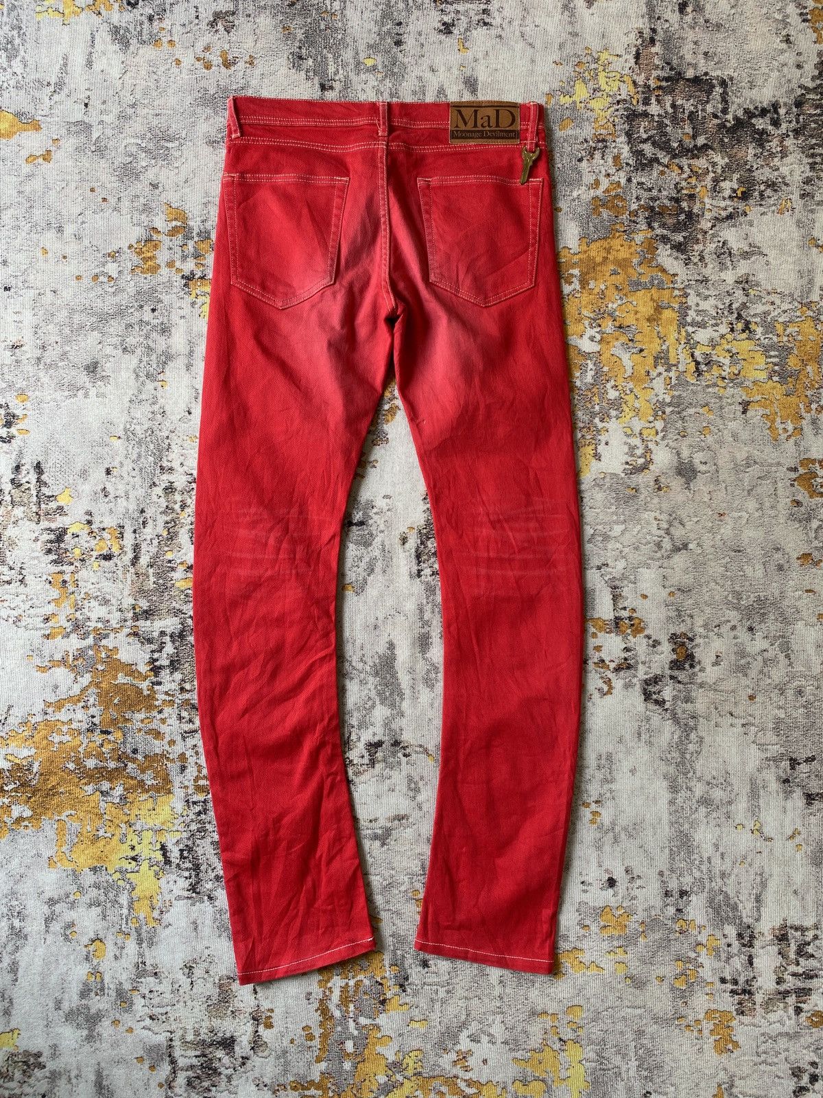 Japanese Brand Mad Japan Denim Curve Leg Design Size US 31 - 2 Thumbnail