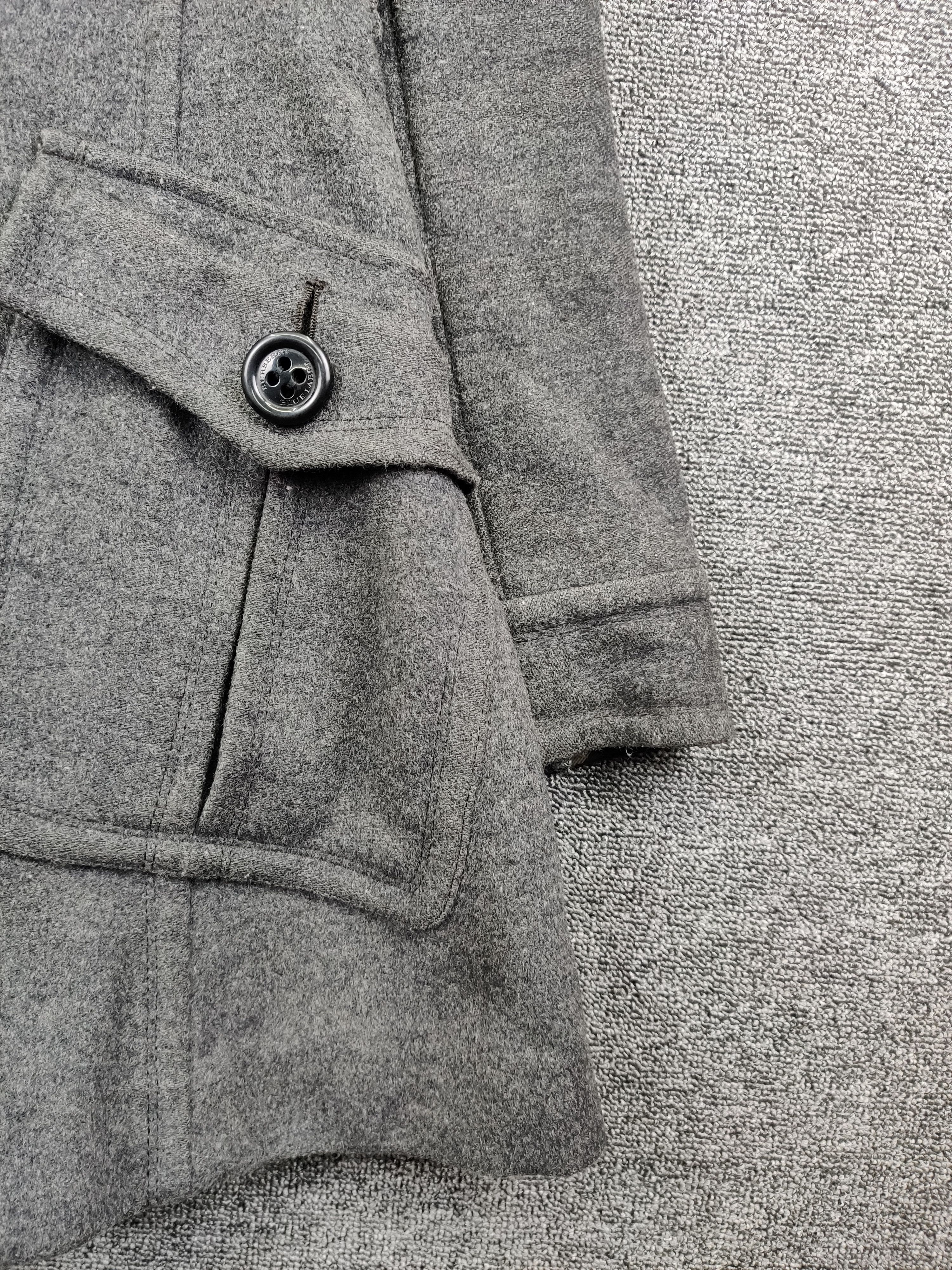 Burberry Burberry London Blue Label Brit Single Breasted Wool Coat Size S / US 4 / IT 40 - 3 Thumbnail