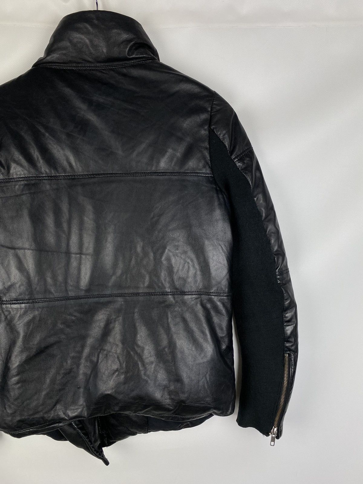 Muubaa Muubaa ladies avant-garde leather puffer down jacket Size M / US 6-8 / IT 42-44 - 10 Thumbnail