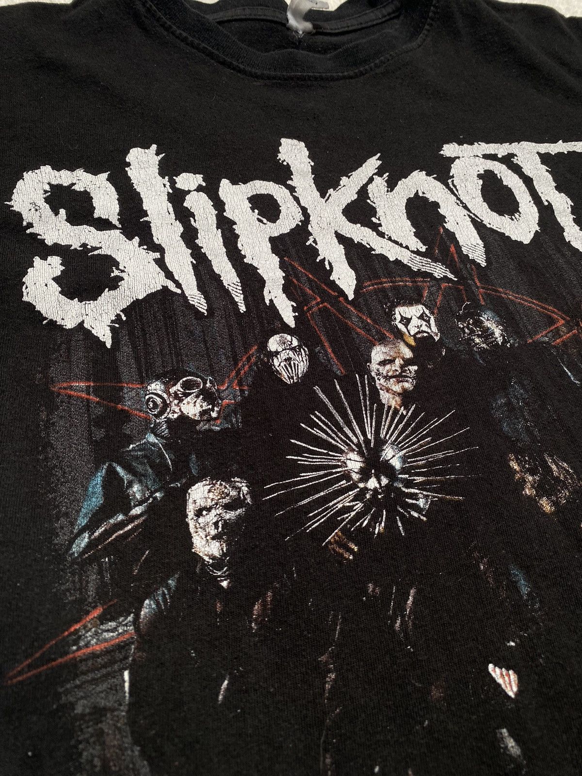 Band Tees × Slipknot Slipknot Prepare For Hell Tour Tee Vintage y2k 2014 - 2015 Size US S / EU 44-46 / 1 - 18 Thumbnail