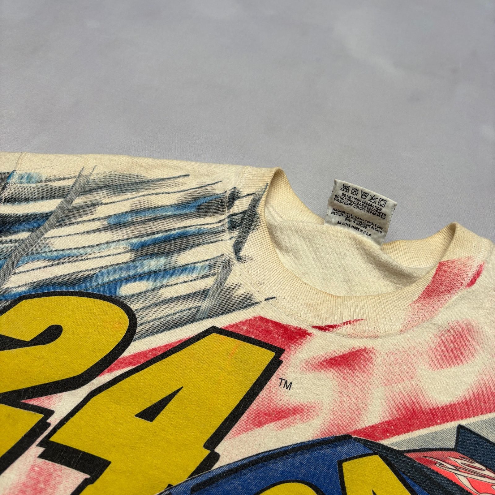 NASCAR × Vintage Vintage 1996 Jeff Gordan 24 Nascar AOP Shirt Large Dupont Size US L / EU 52-54 / 3 - 9 Thumbnail