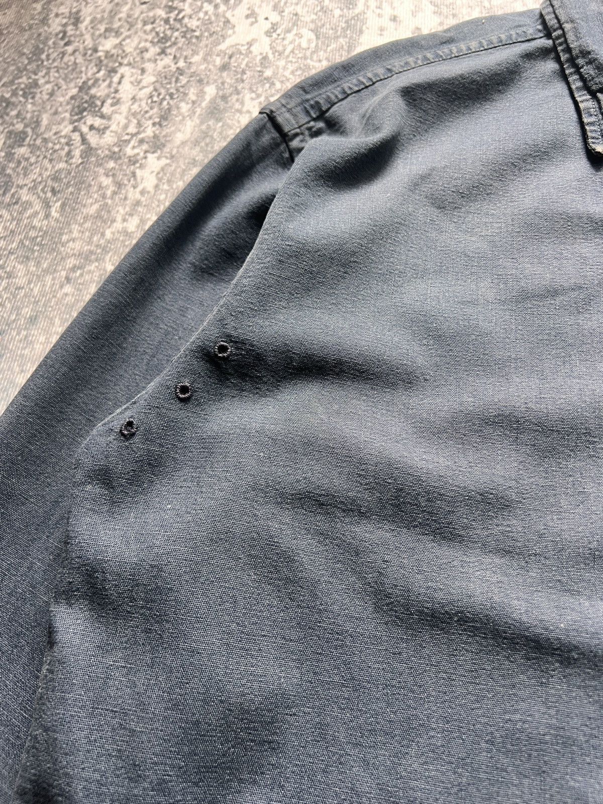 Massimo Osti × Stone Island × Vintage Vtg Stone Island Button Up Light Jacket Size US M / EU 48-50 / 2 - 9 Thumbnail