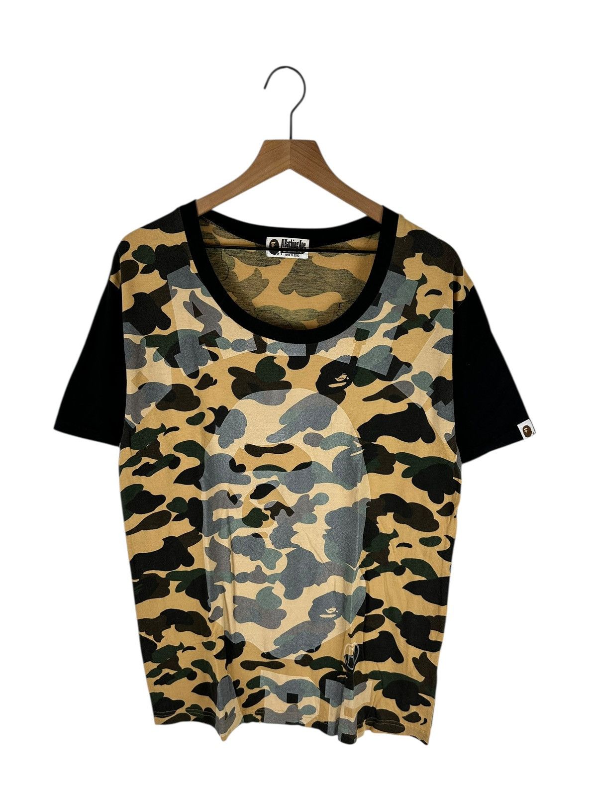 Bape Bape 1st Camo Head Logo Print T-Shirt Size US M / EU 48-50 / 2 - 1 Thumbnail