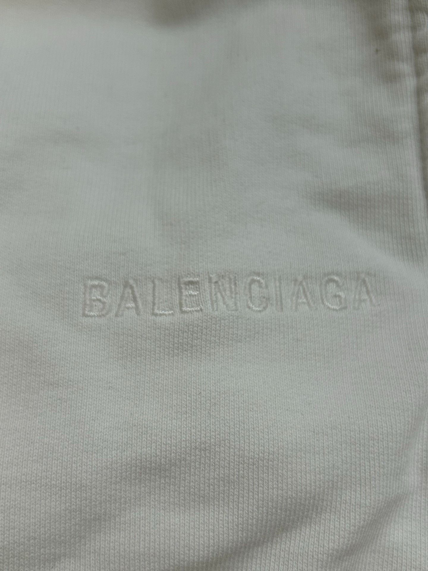 Balenciaga Balenciaga FW23 White Mid-Rise Straight-Leg Casual embroide Size US 30 / EU 46 - 3 Thumbnail