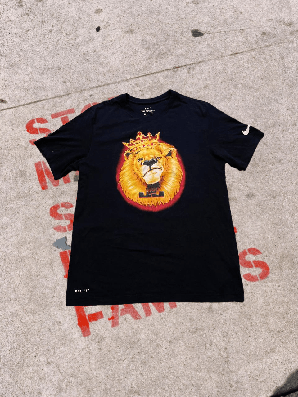 Nike Nike Lebron James Lion T Shirt Top Size US M / EU 48-50 / 2 - 1 Thumbnail