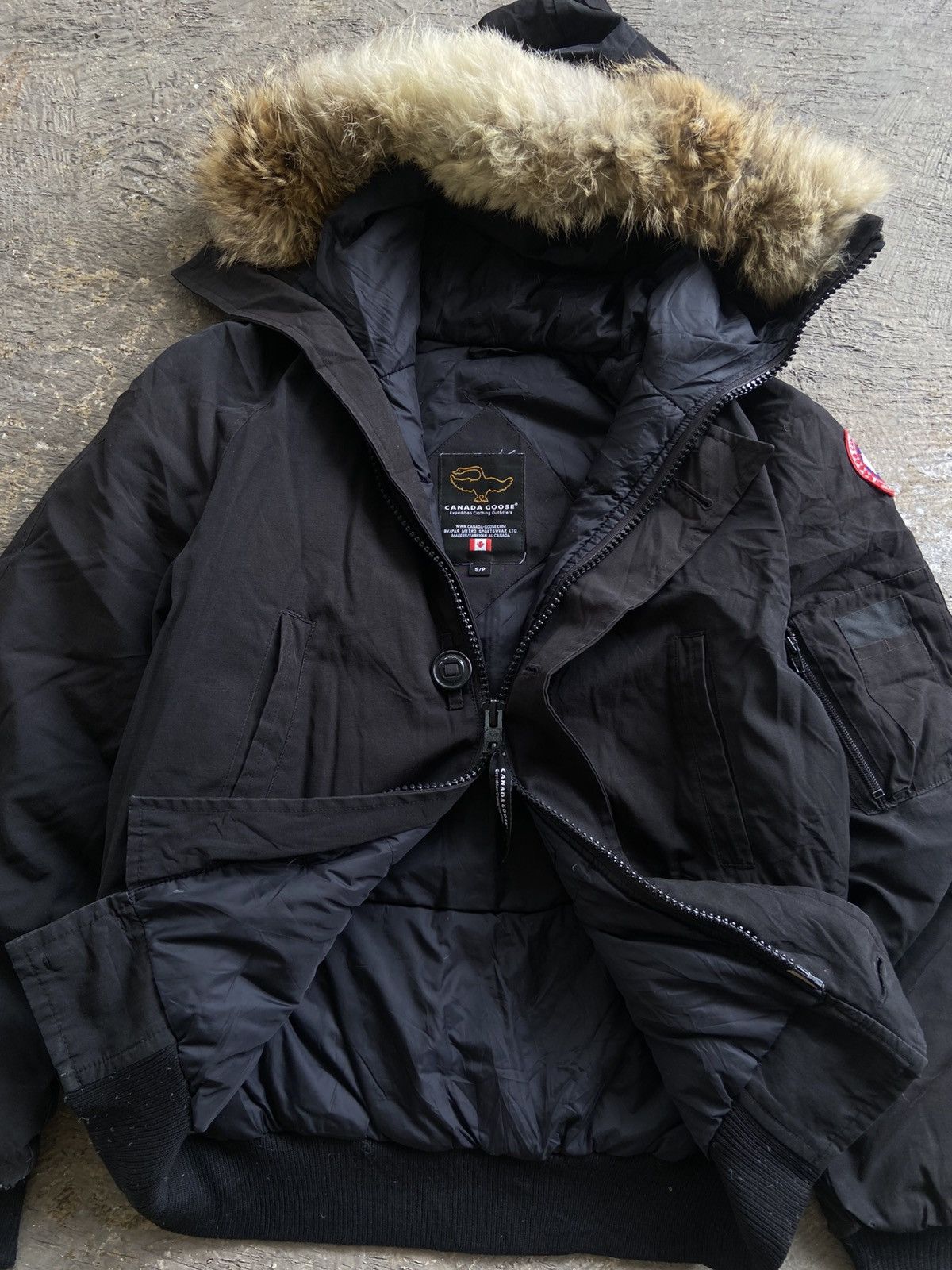 Canada Goose Canada Goose - Bomber Fur Jacket Size US S / EU 44-46 / 1 - 5 Thumbnail