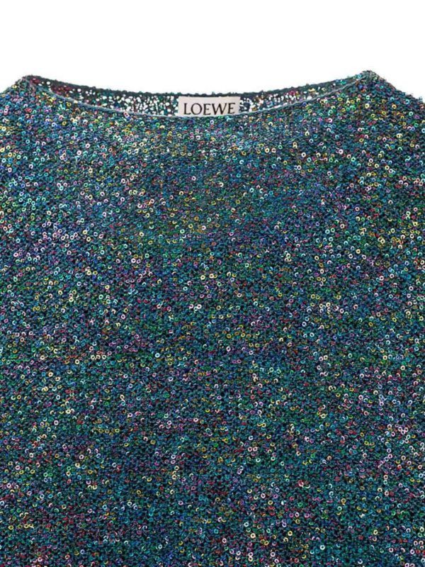 Loewe o1y1025 Sleeveless Sweater in Emerald Green Size M / US 6-8 / IT 42-44 - 3 Thumbnail