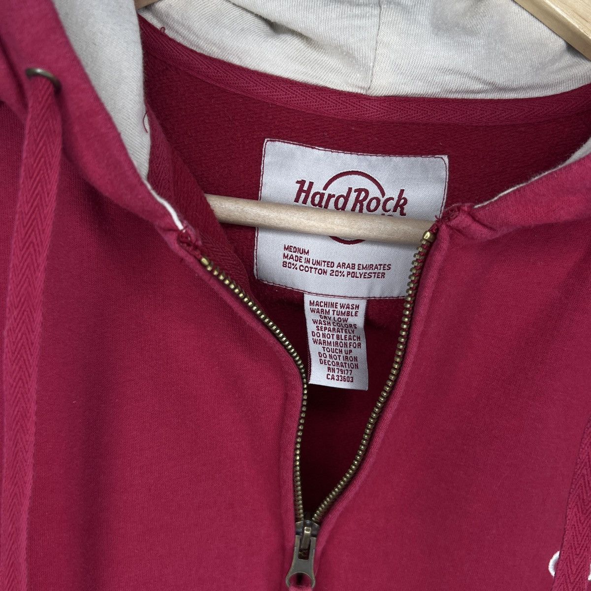 Hard Rock Cafe Archival cyber zip Hard Rock Cafe small hoodie y2k Size M / US 6-8 / IT 42-44 - 5 Thumbnail