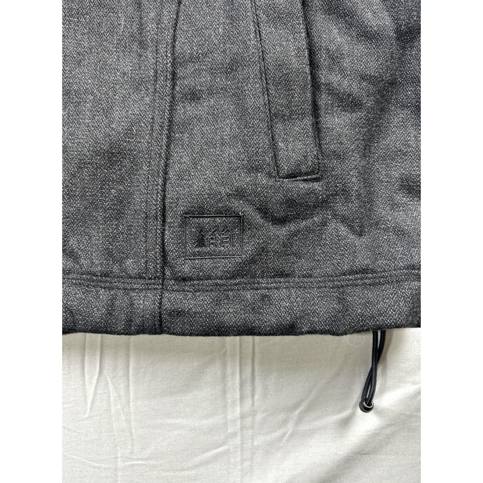 Vintage REI Jacket Mens XL Gray Herringbone Insulated Full Zip Windbreaker Outdoor Size US XL / EU 56 / 4 - 5 Thumbnail