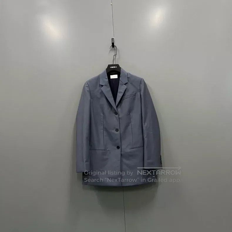 The row size 4 Grey-blue casual jacket