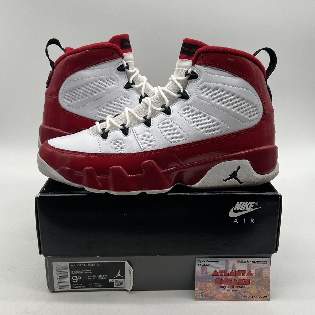 Jordan Brand Air Jordan 9 gym red Size US 9.5 / EU 42-43 - 1 Thumbnail