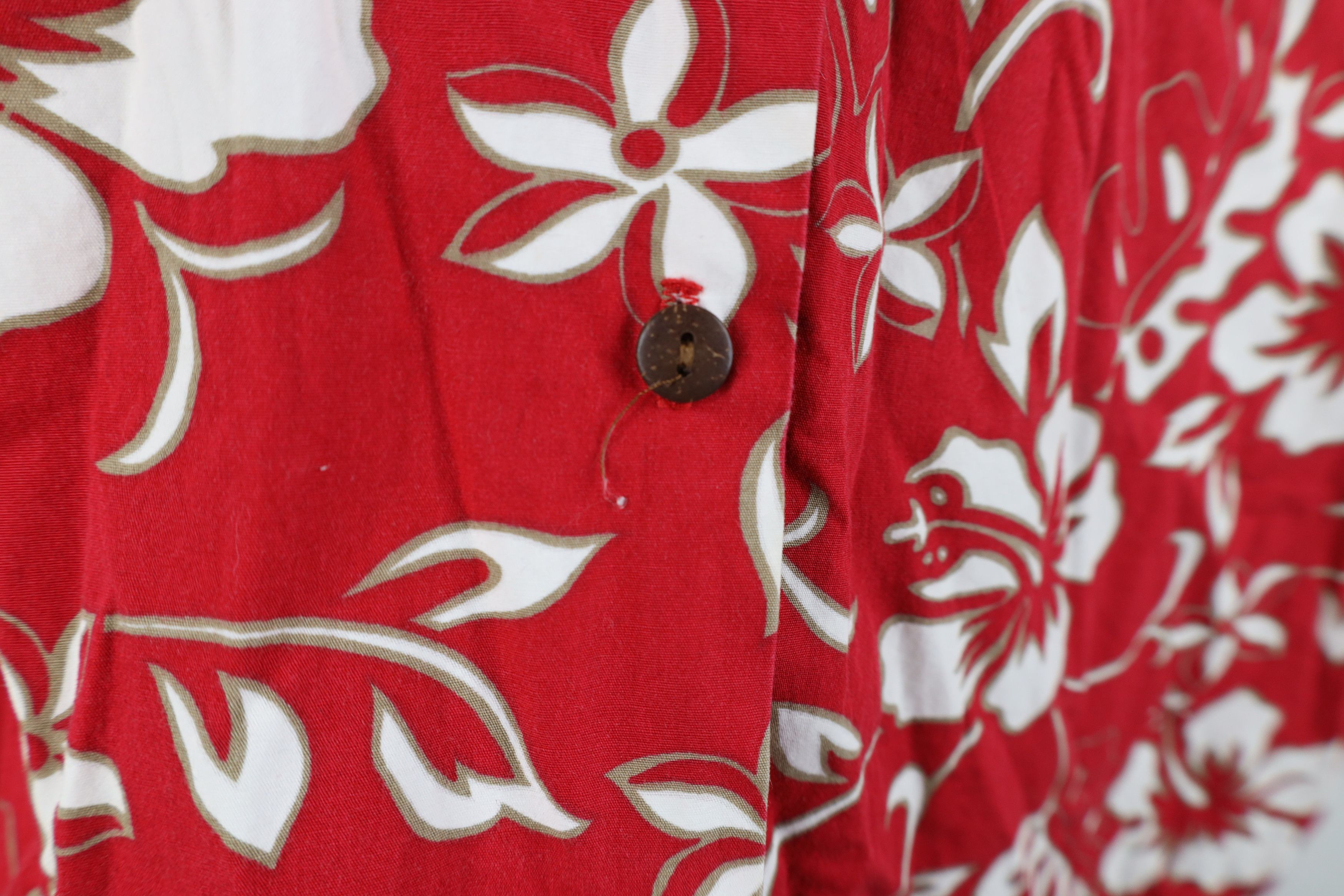 Vintage Vintage 90s Streetwear Flower Luau Hawaiian Button Shirt USA Size XL / US 12-14 / IT 48-50 - 4 Thumbnail