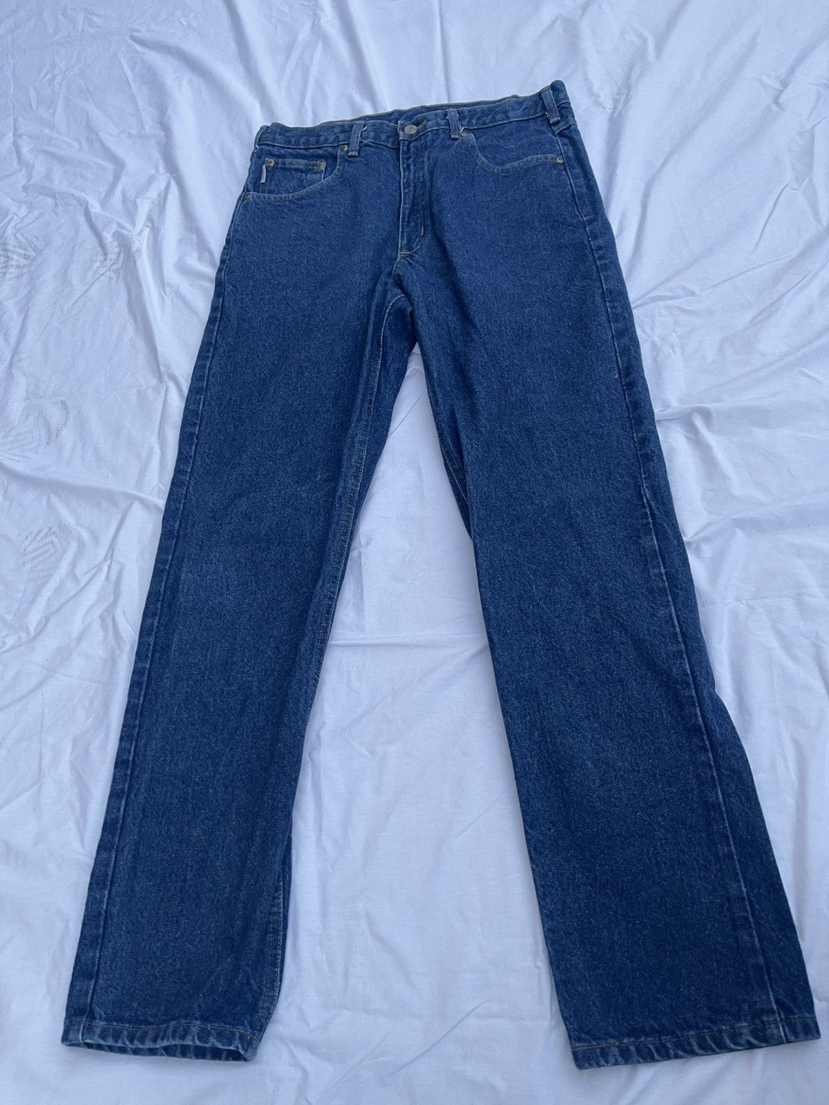 Carhartt Vintage Carhartt Blue Jeans Size US 32 / EU 48 - 1 Thumbnail