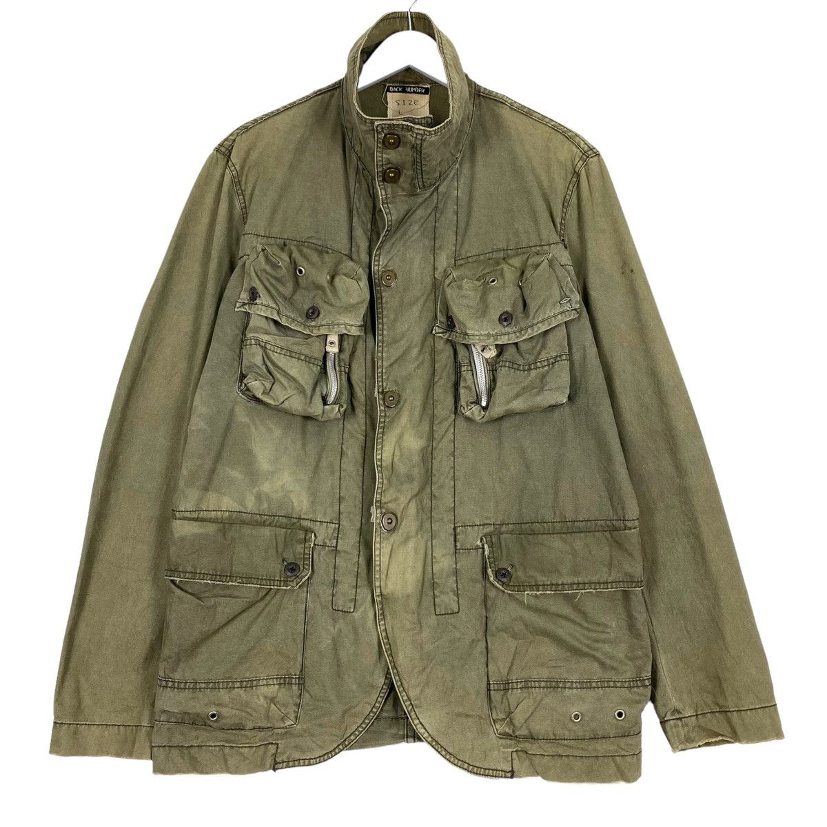 Beauty Beast × Hysteric Glamour × Japanese Brand 💥BACK NUMBER JAPAN TACTICAL FIELD JACKET Size US L / EU 52-54 / 3 - 1 Thumbnail