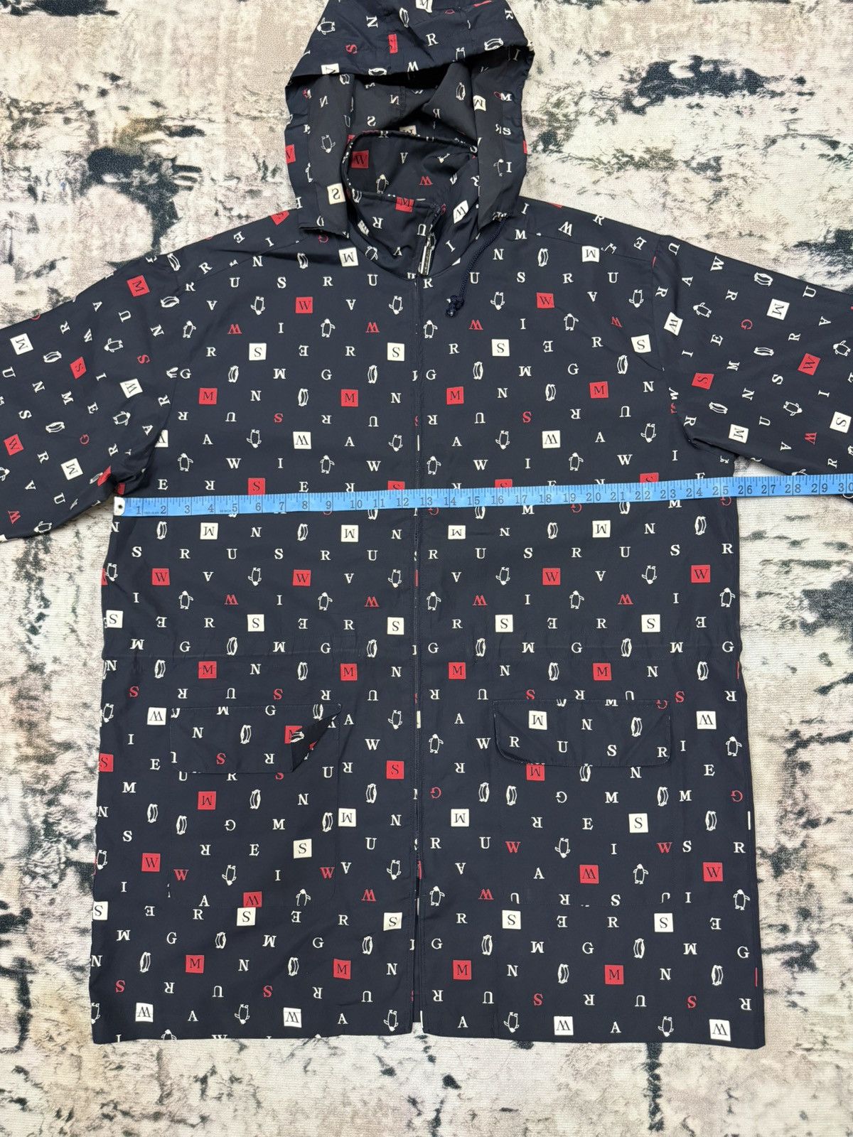 Grand Slam Munsingwear GrandSlam Fullprint Oversized Rain Jacket Hoodie Size US L / EU 52-54 / 3 - 15 Thumbnail