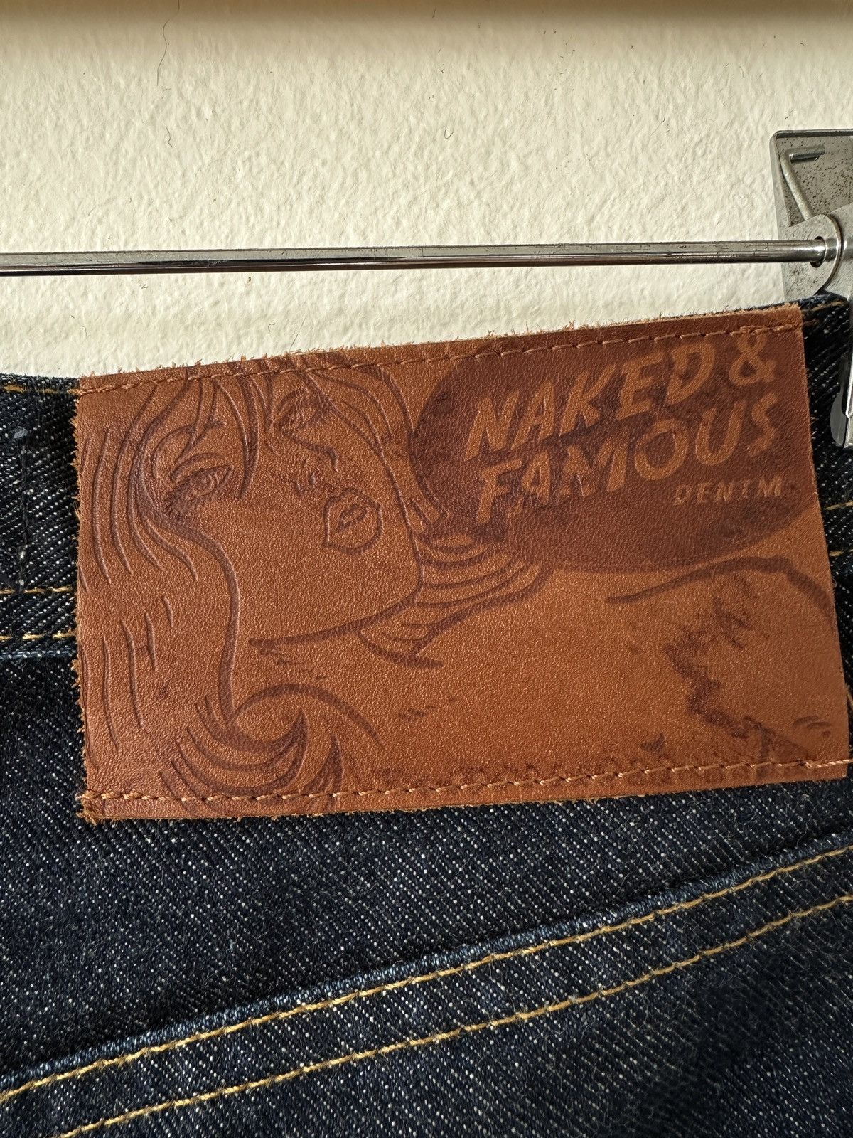 Naked & Famous Naked & Famous Left Hand Twill Selvedge – Weird Guy – 29 Size US 29 - 7 Thumbnail