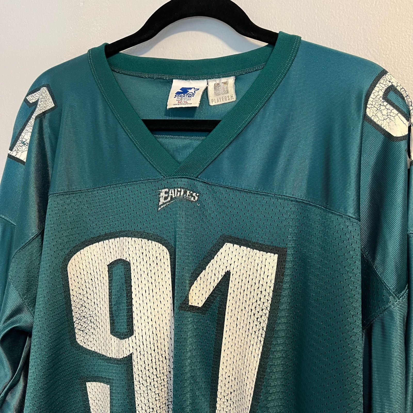 Starter Andy Harmon Philadelphia Eagles Starter NFL 90’s Jersey - XL Size US XL / EU 56 / 4 - 5 Thumbnail