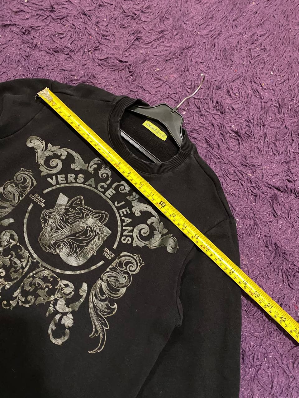 Versace Jeans Couture Vintage VERSACE JEANS COUTURE Medusa Embroidered Sweatshirt Size S / US 4 / IT 40 - 12 Thumbnail